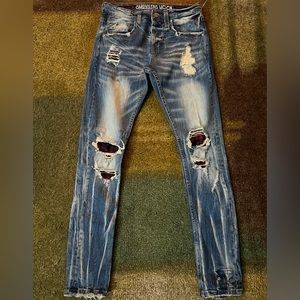 "SMUGGLERS MOON" Fancy, Quality Streetwear Jeans (98% Cotton, 2% Spandex)5